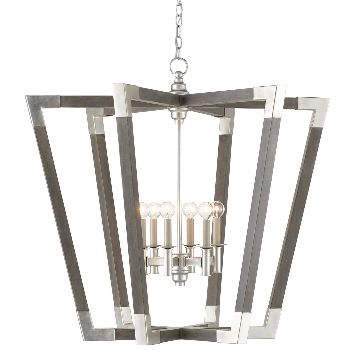 Bastian Large Gray Chandelier