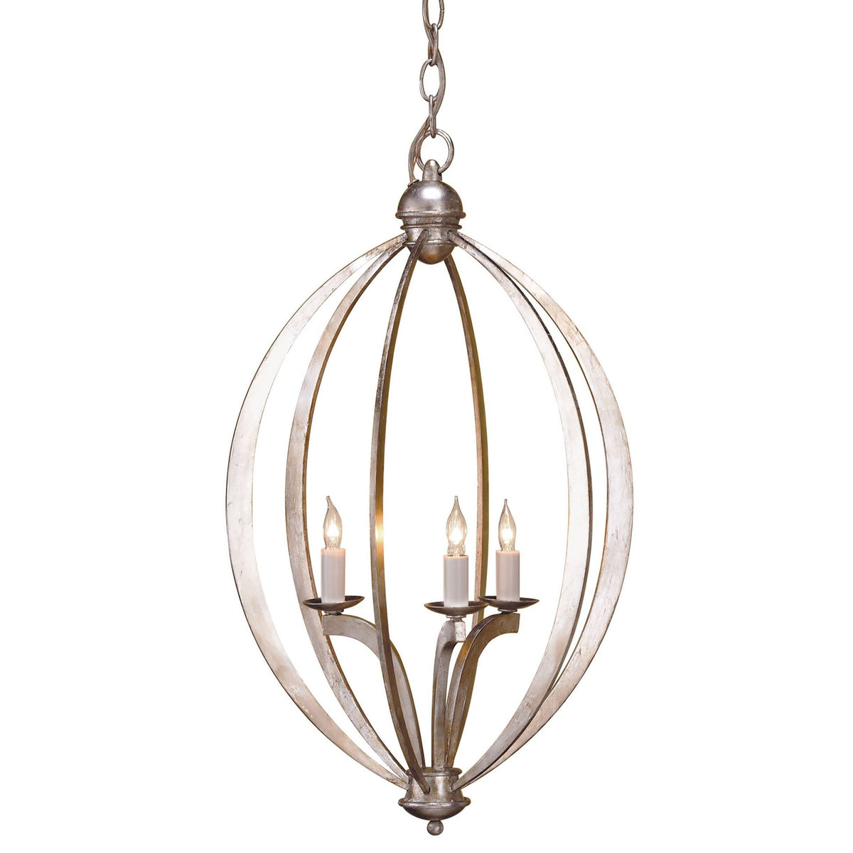 Bella Luna Silver Small Chandelier
