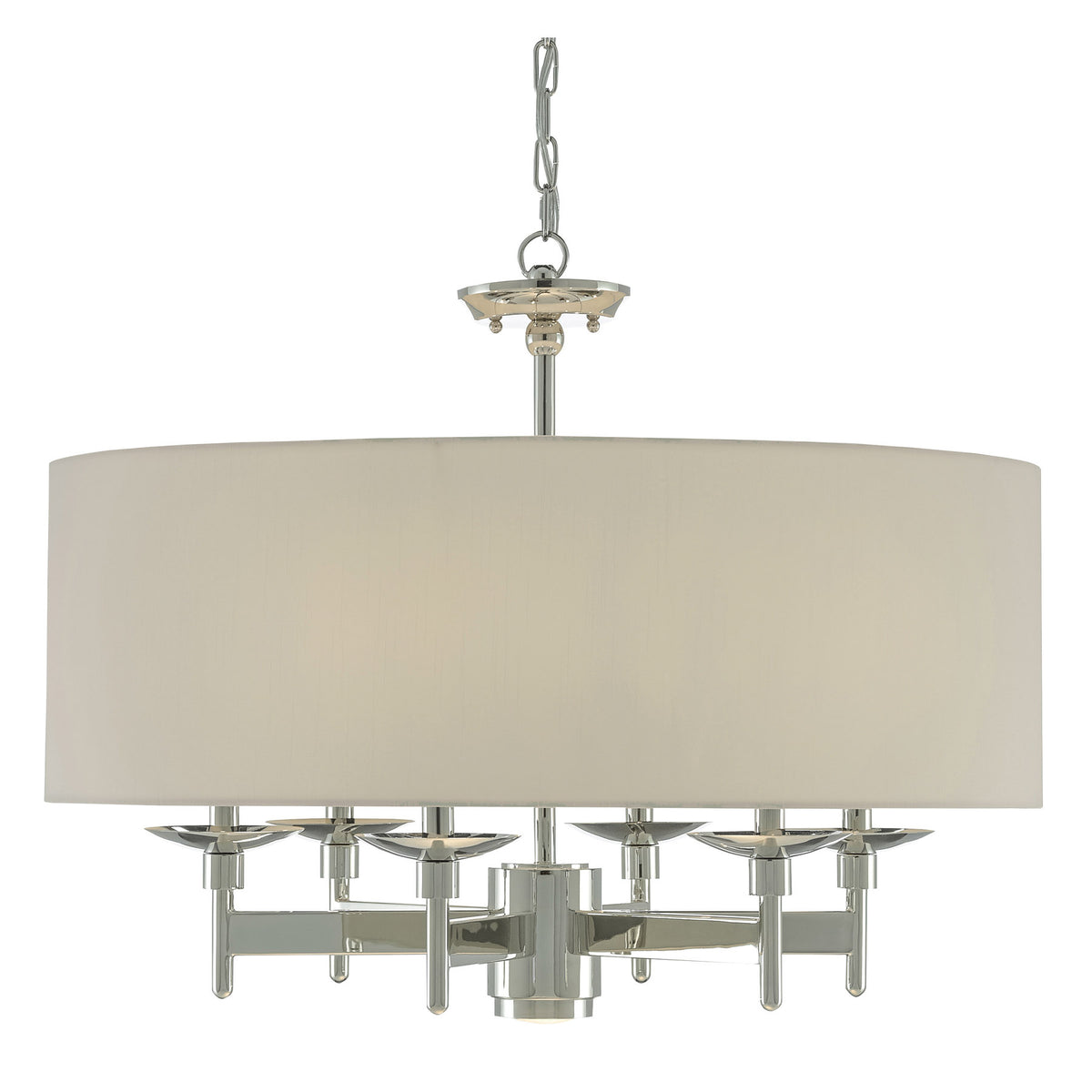 Bering Nickel Chandelier