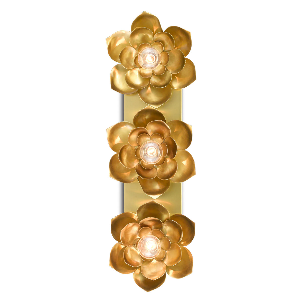 Blossom Three-Light Wall Sconce