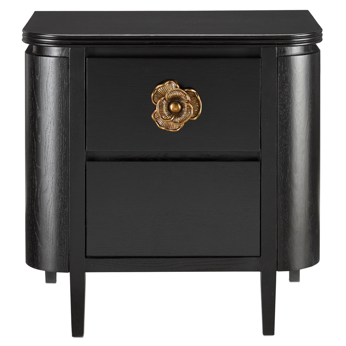 Briallen Black Nightstand