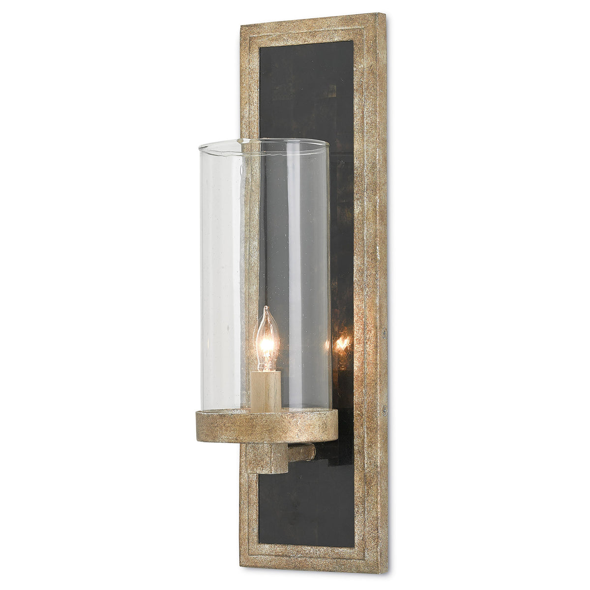 Charade Silver Wall Sconce