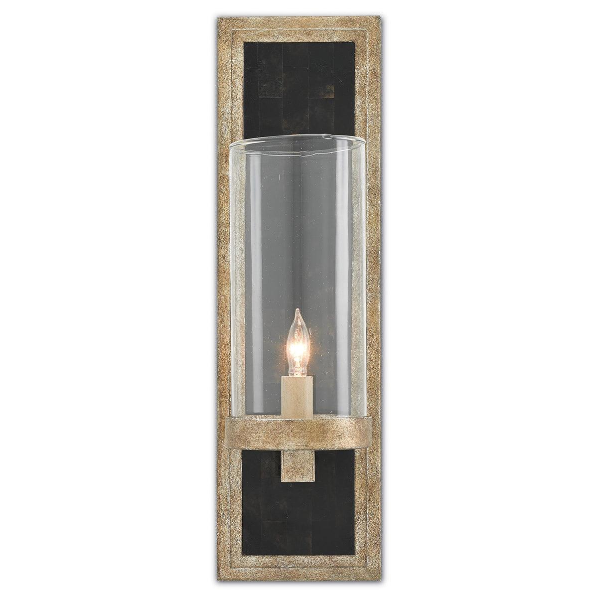 Charade Silver Wall Sconce