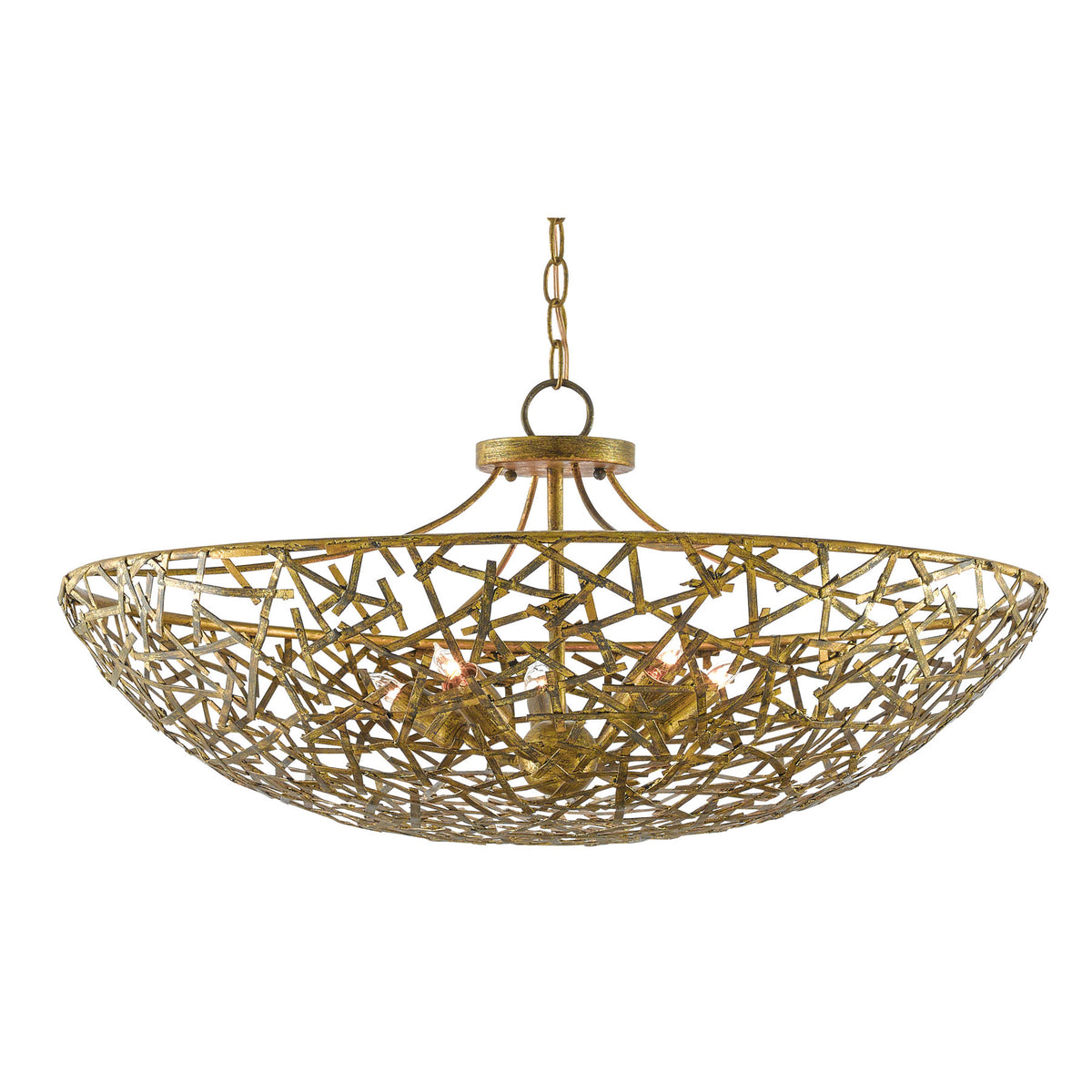 Confetti Bowl Chandelier