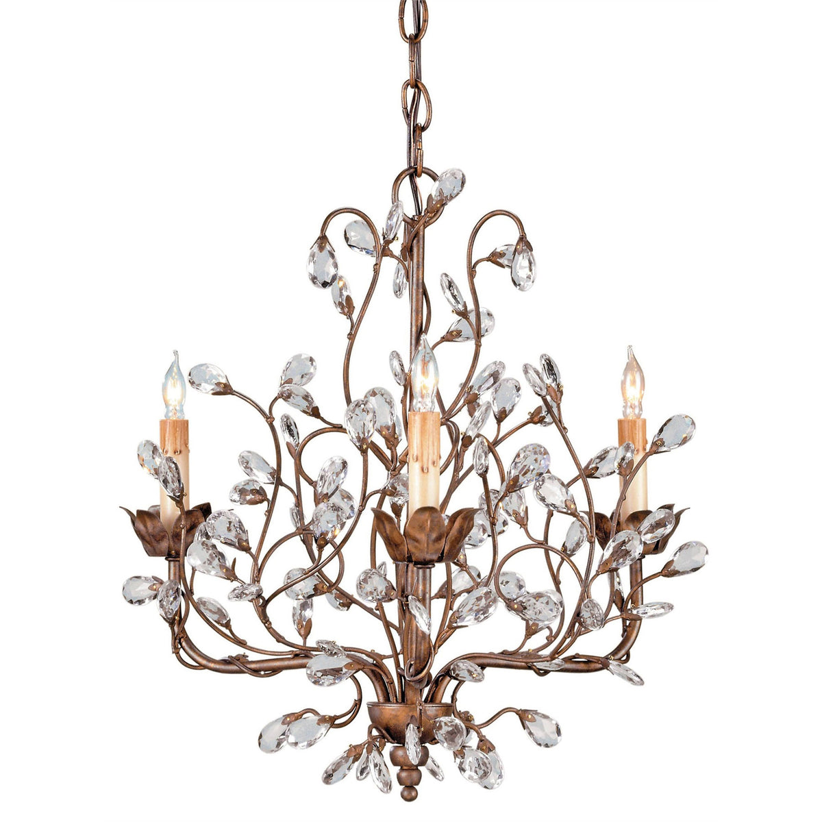 Crystal Bud Cupertino Small Chandelier