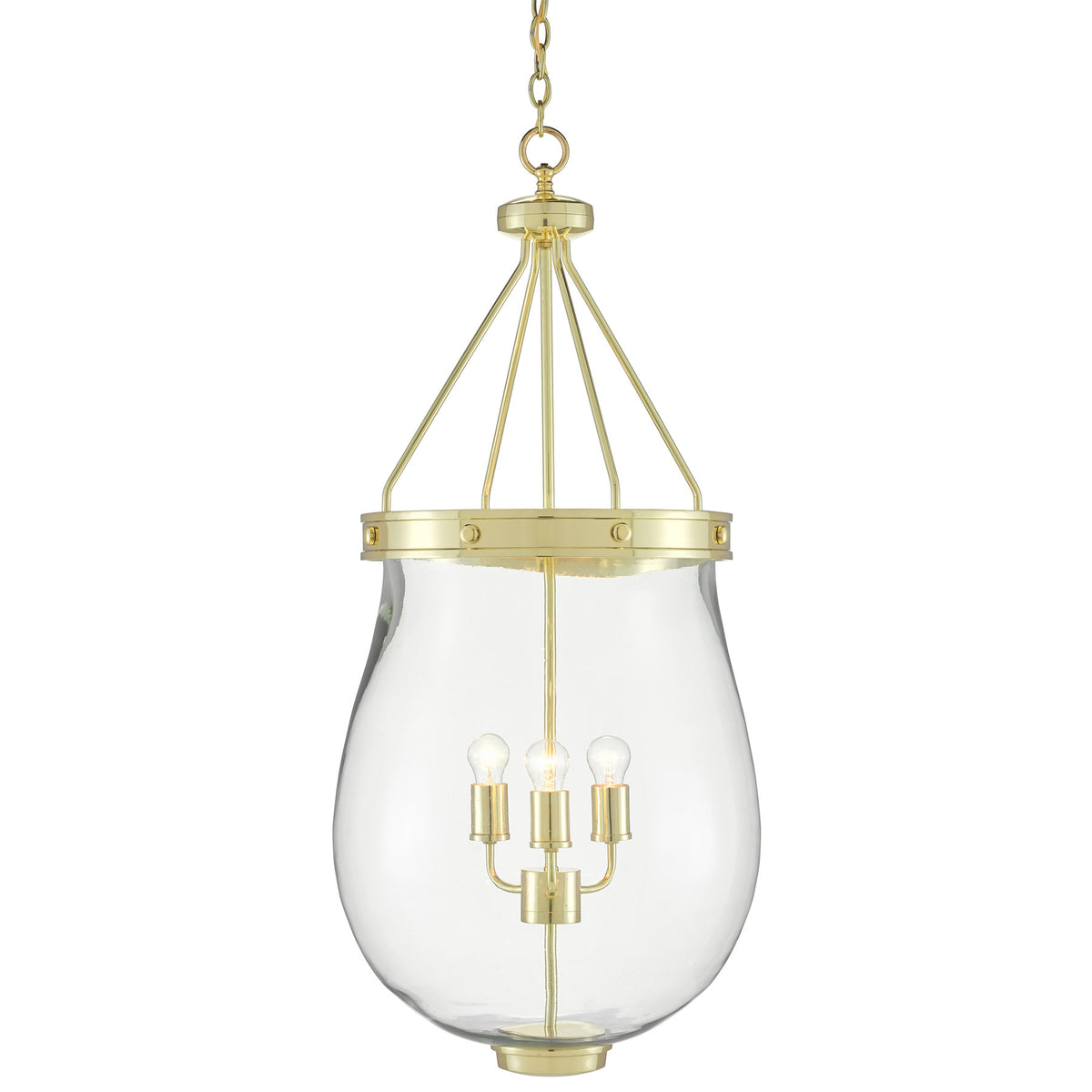 Darius Brass Lantern