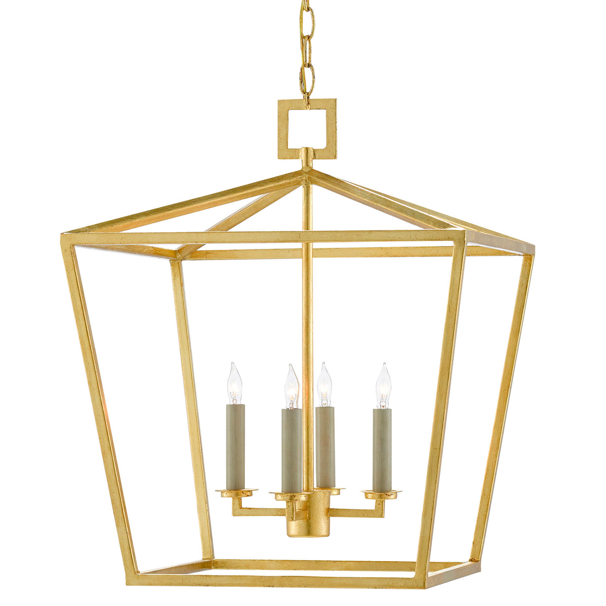 Denison Gold Medium Lantern