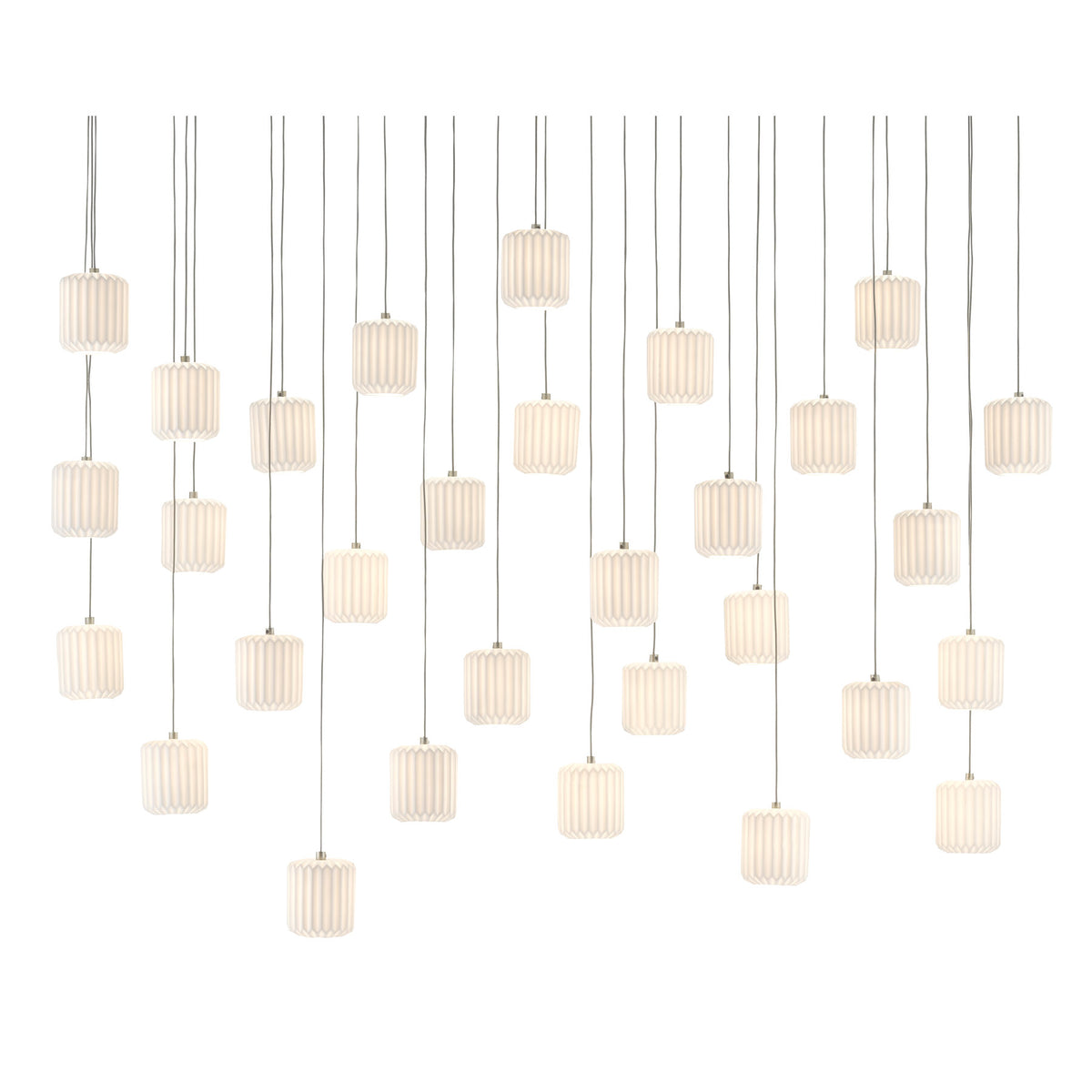 Dove 30-Light Multi-Drop Pendant