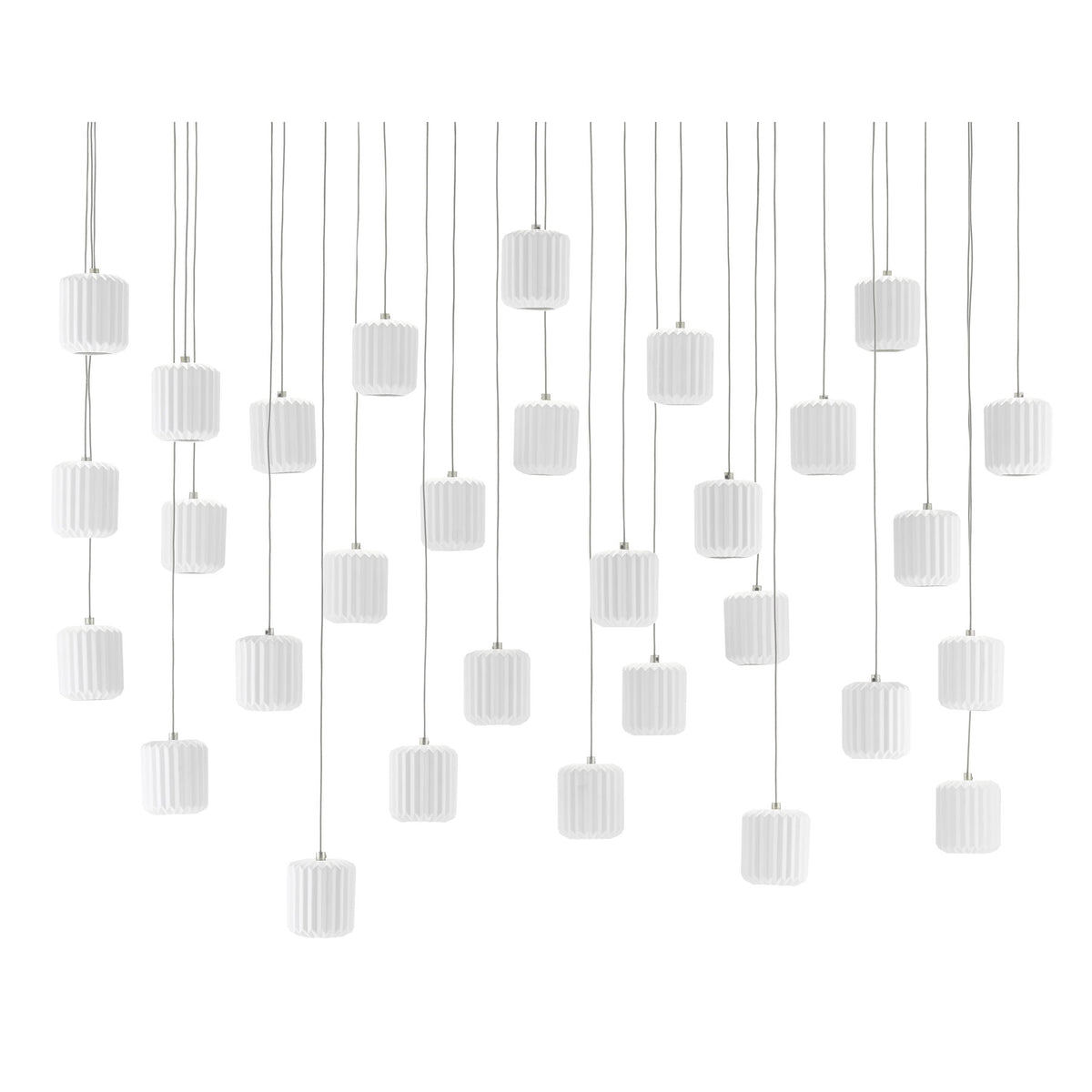 Dove 30-Light Multi-Drop Pendant