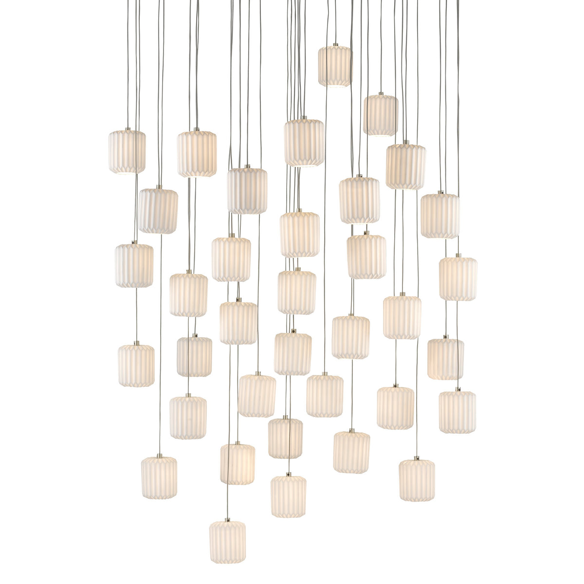 Dove 36-Light Multi-Drop Pendant