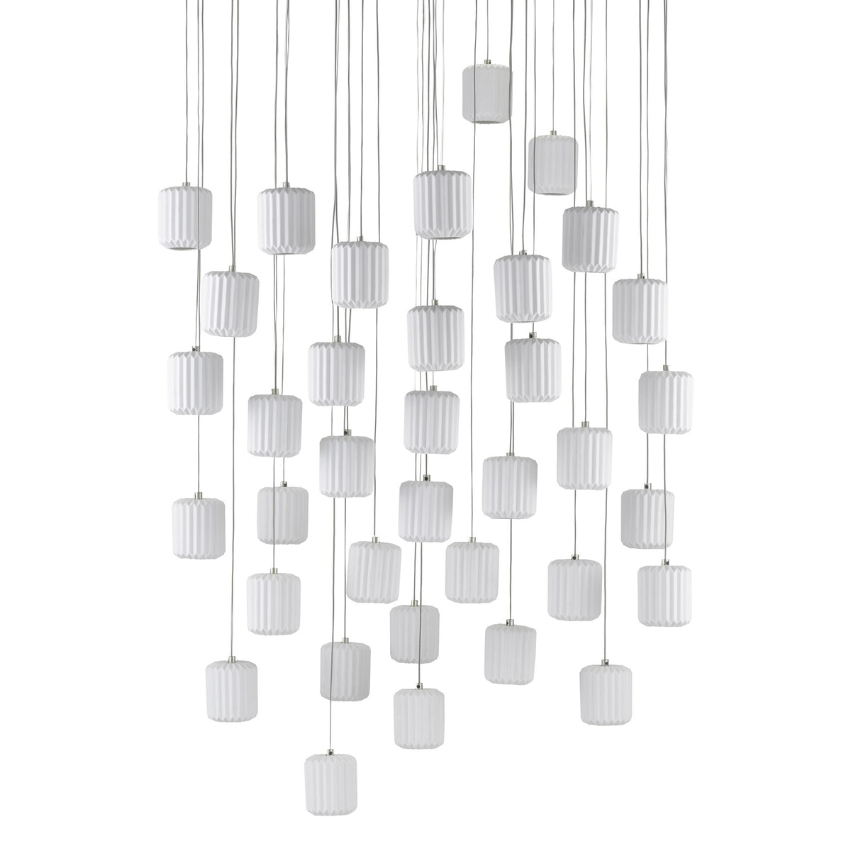 Dove 36-Light Multi-Drop Pendant