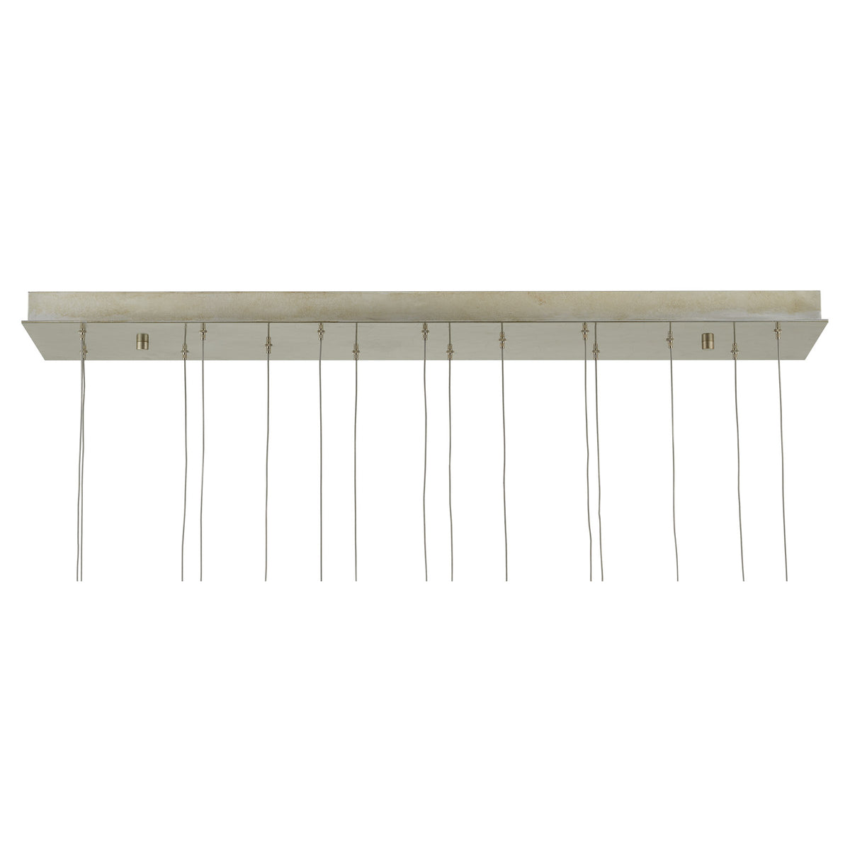 Dove Rectangular 15-Light Multi-Drop Pendant