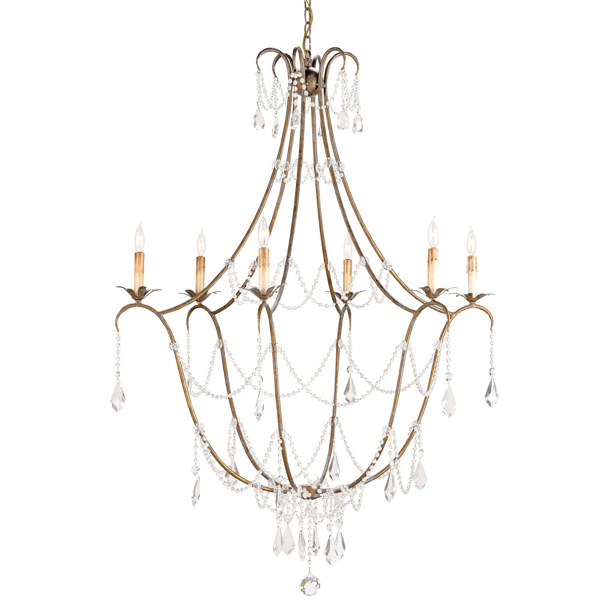 Elizabeth Gold Chandelier