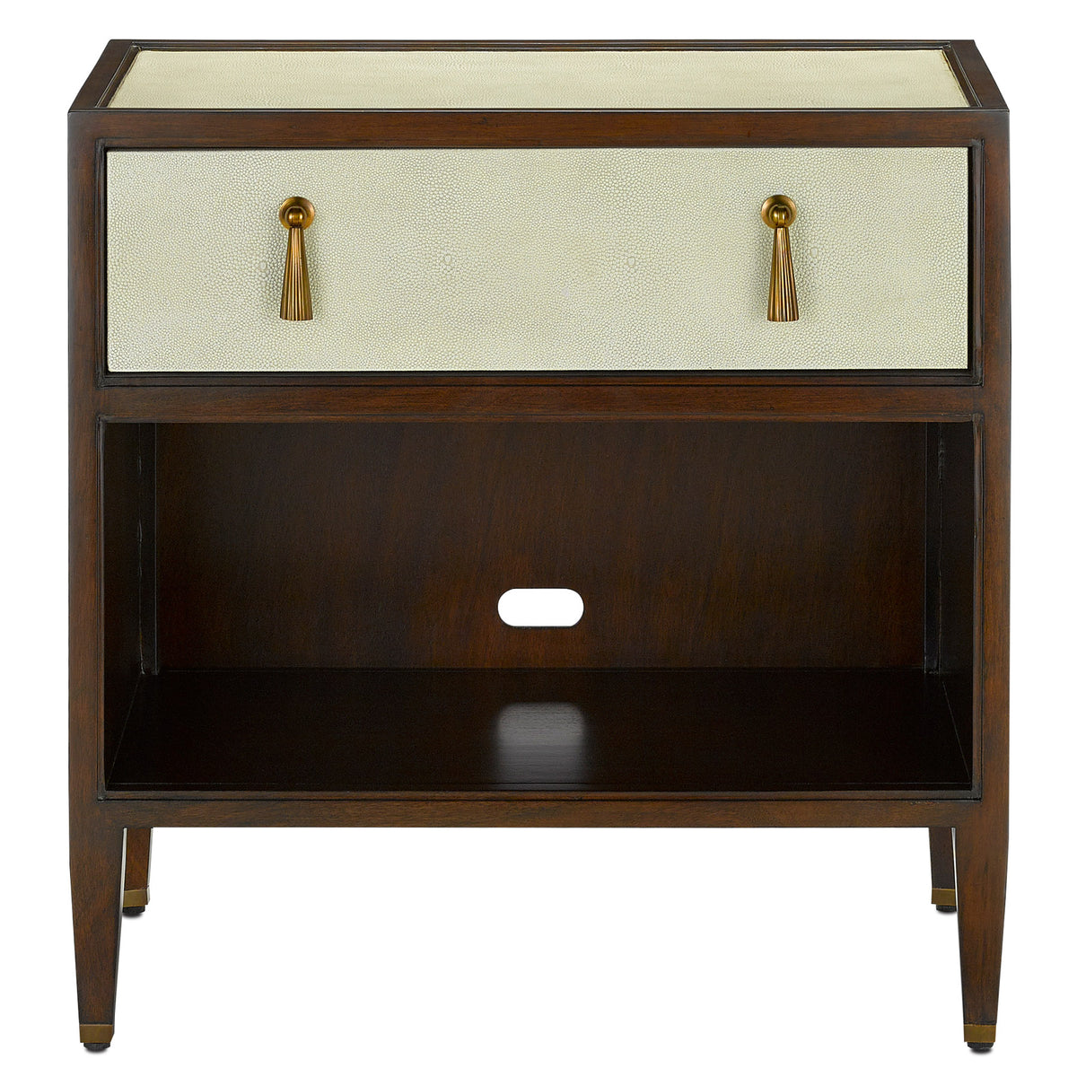 Evie Shagreen Nightstand