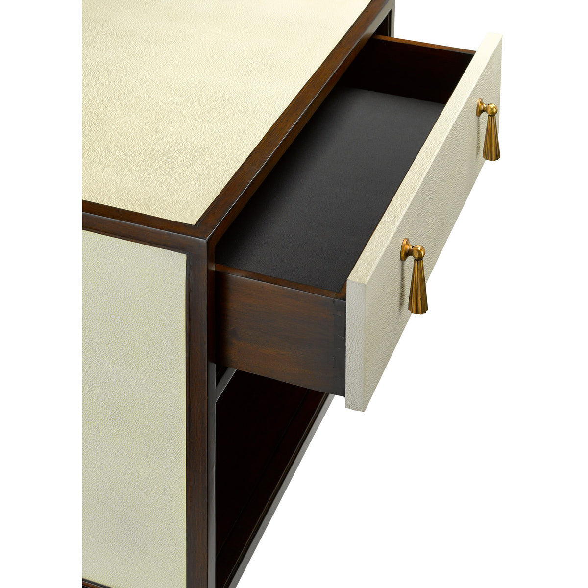 Evie Shagreen Nightstand