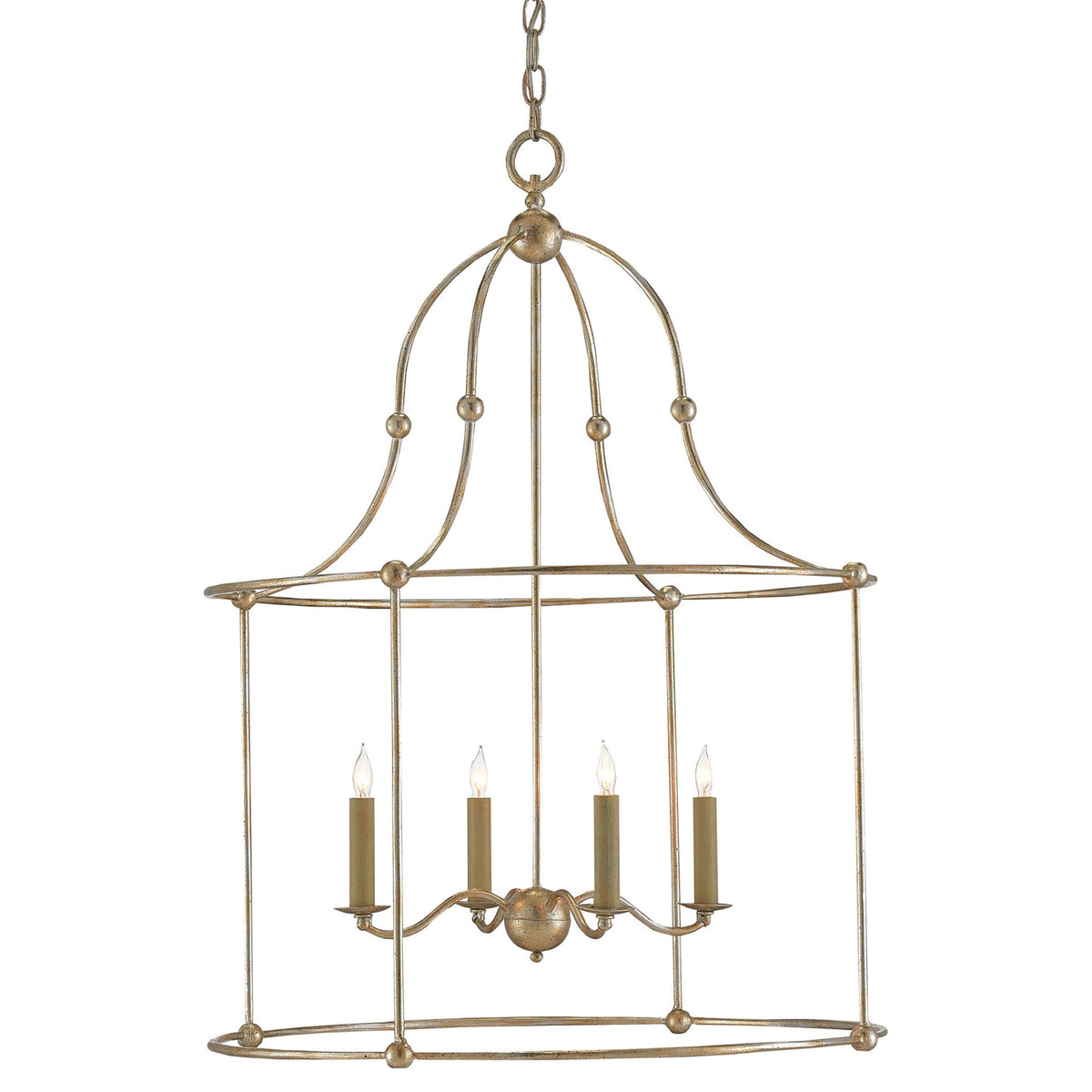 Fitzjames Silver Large Lantern