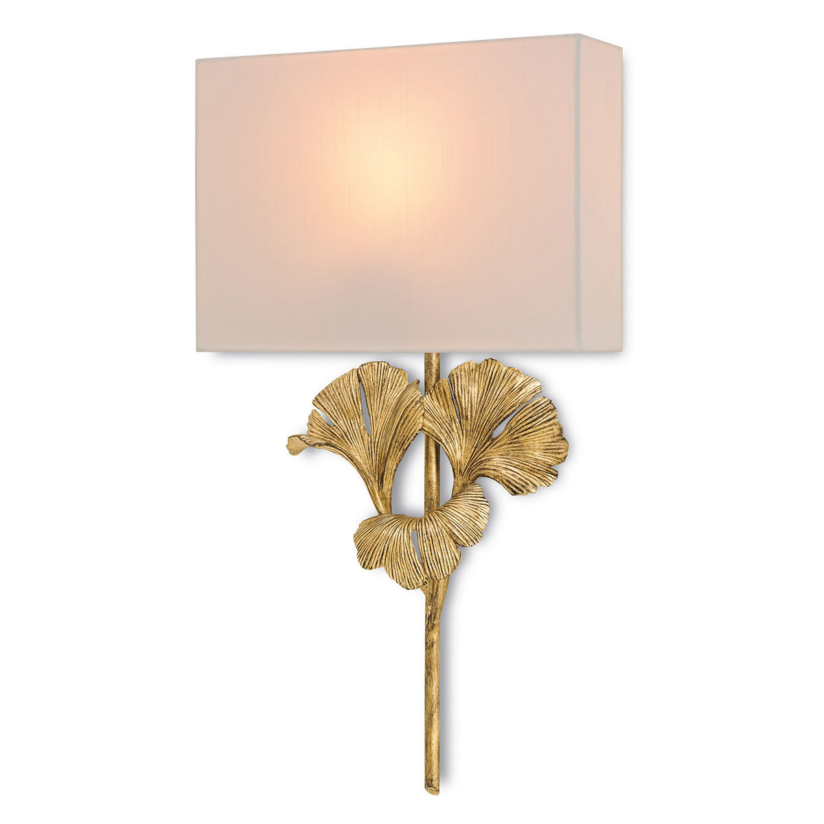 Gingko Gold Wall Sconce
