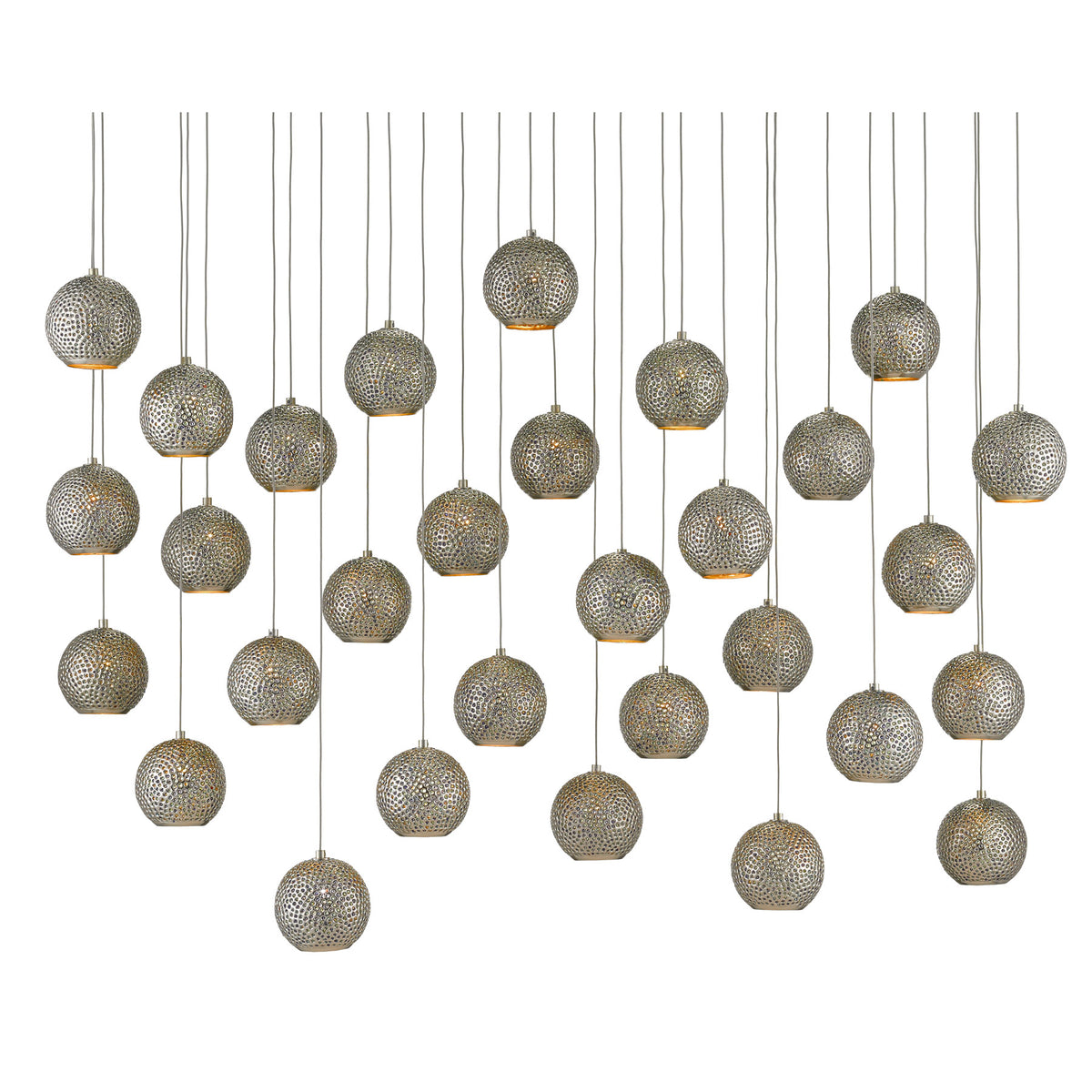 Giro 30-Light Multi-Drop Pendant