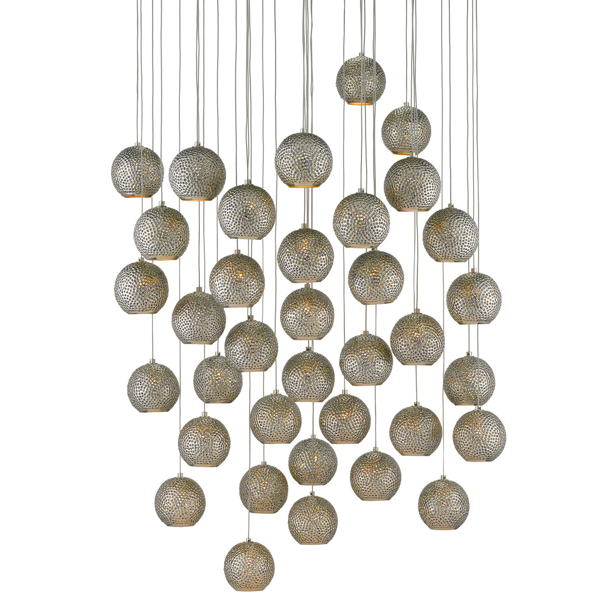 Giro 36-Light Multi-Drop Pendant