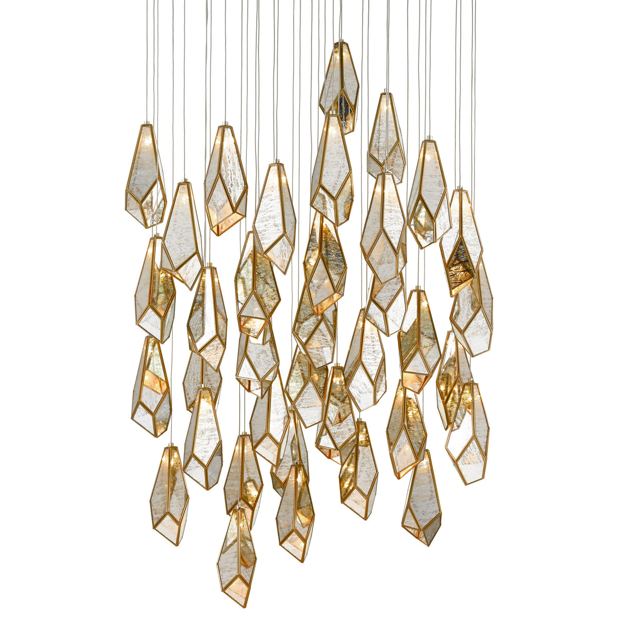 Glace 36-Light Multi-Drop Pendant