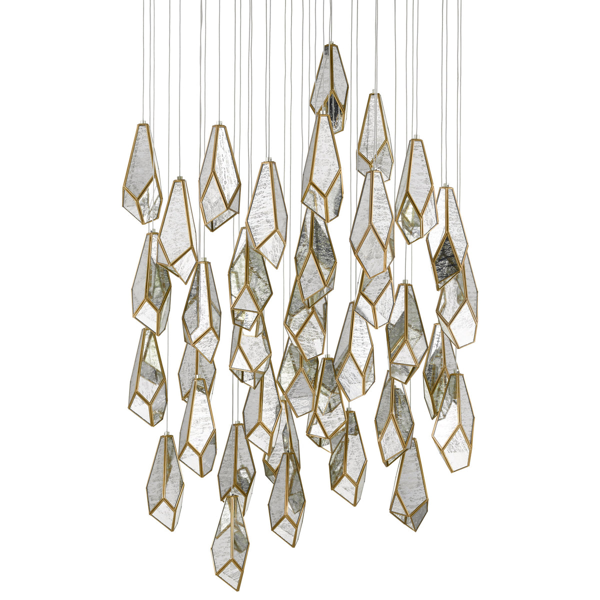 Glace 36-Light Multi-Drop Pendant
