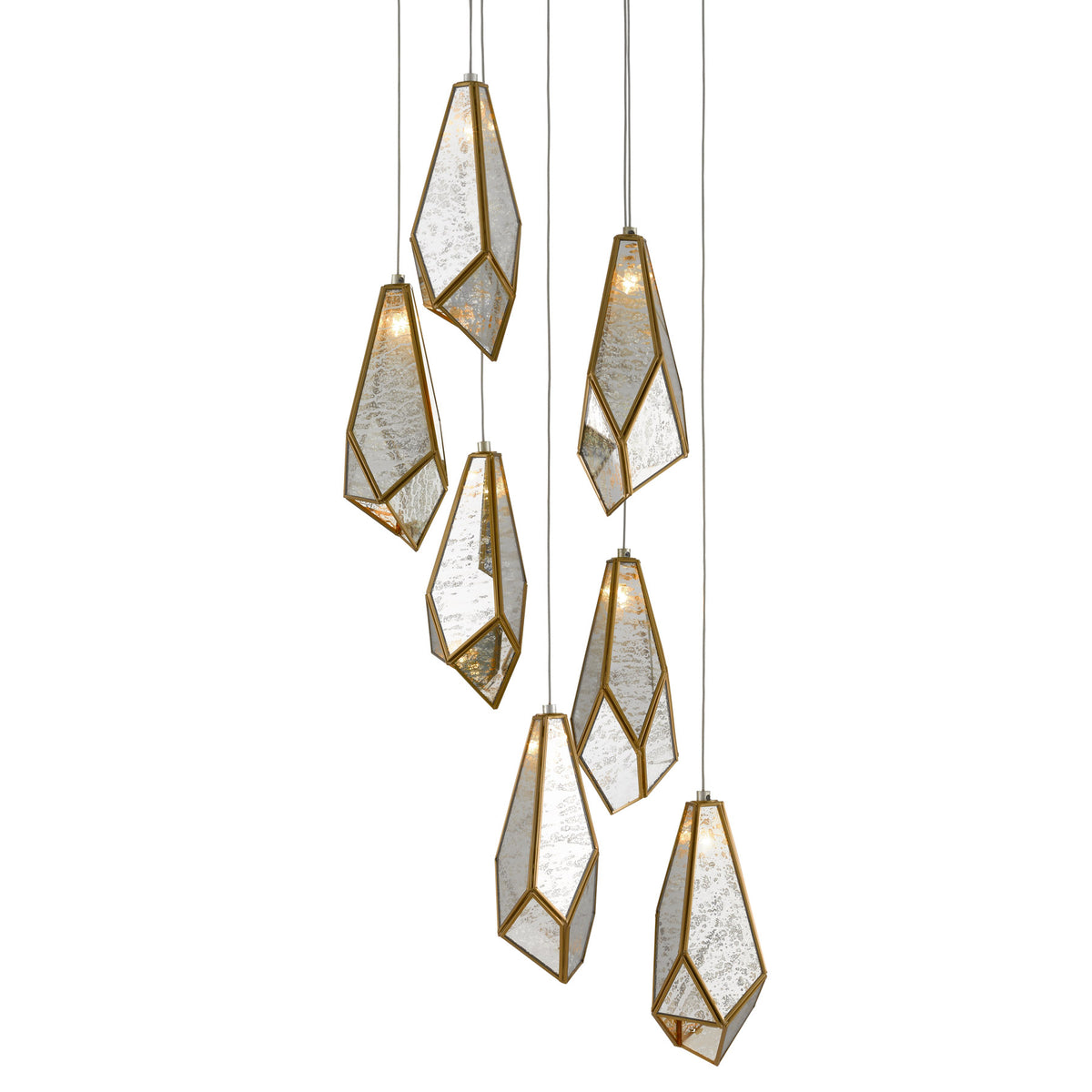 Glace 7-Light Multi-Drop Pendant