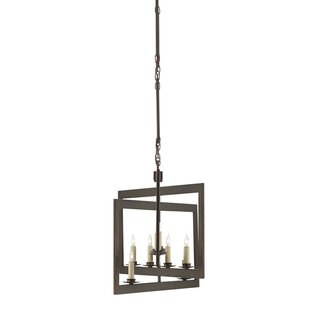 Middleton Bronze Rectangular Chandelier