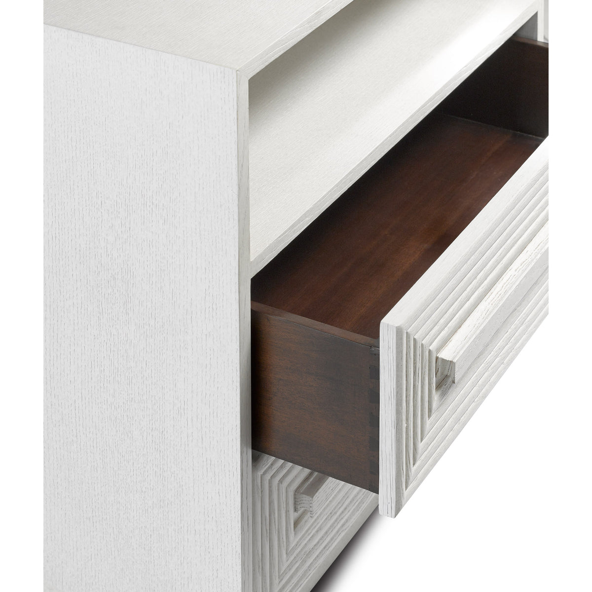 Morombe White Nightstand