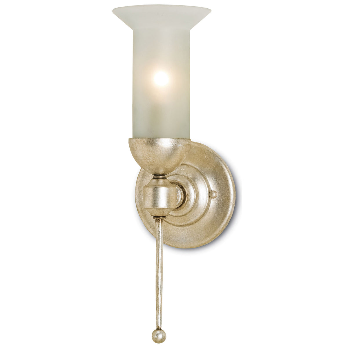 Pristine Silver Wall Sconce