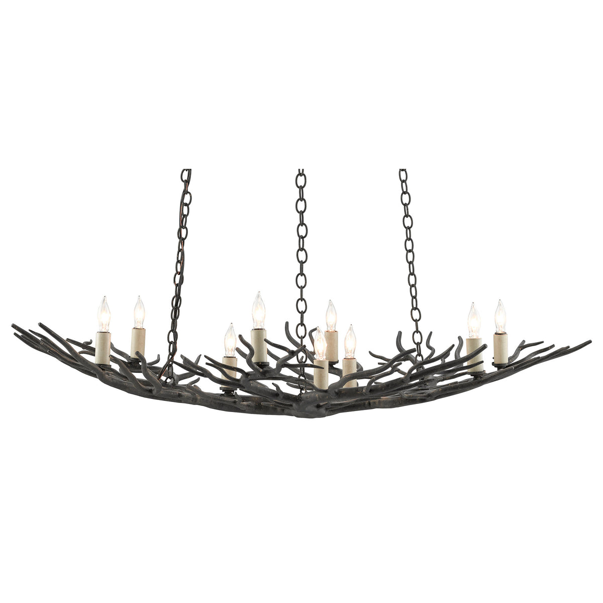 Rainforest Bronze Small Chandelier