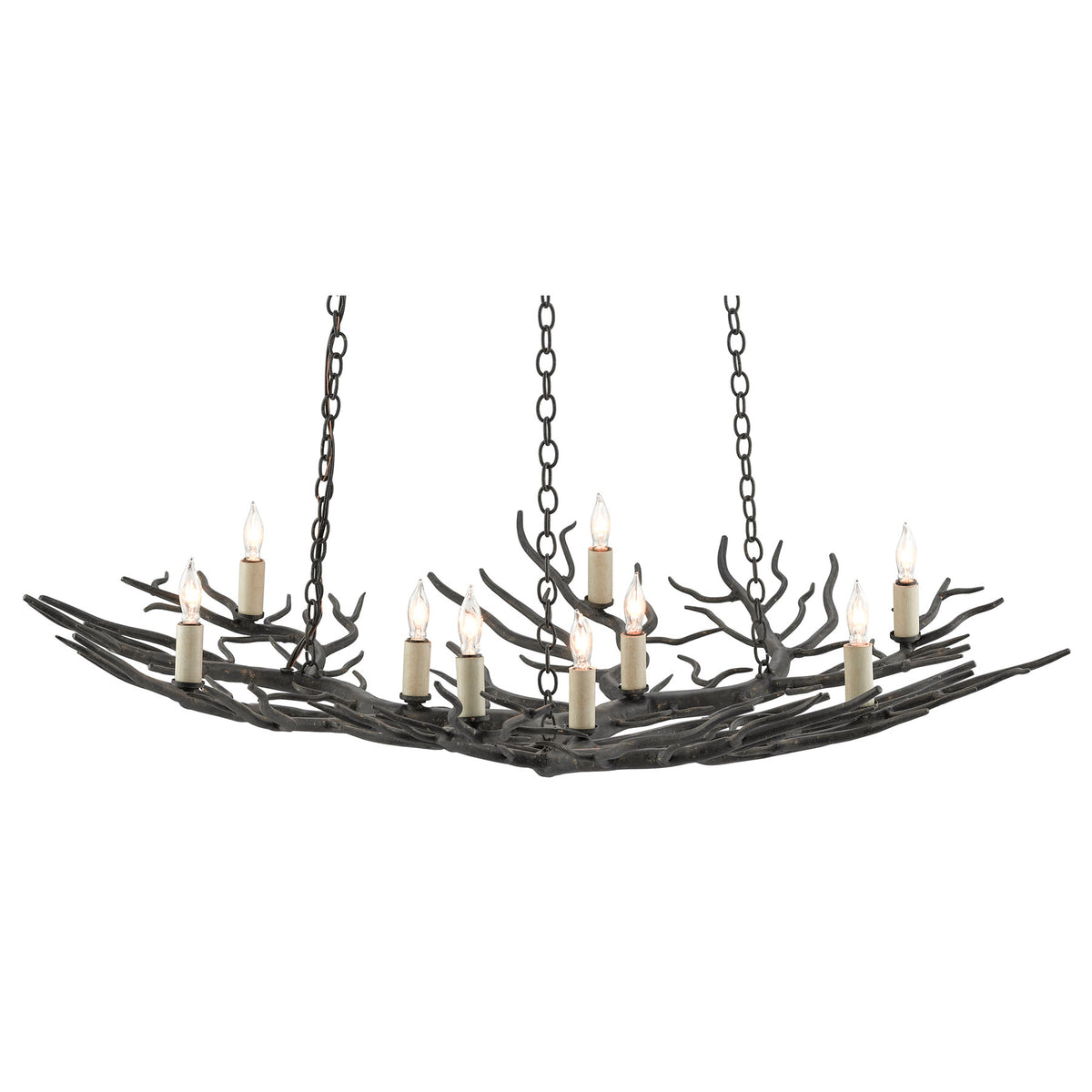 Rainforest Bronze Small Chandelier