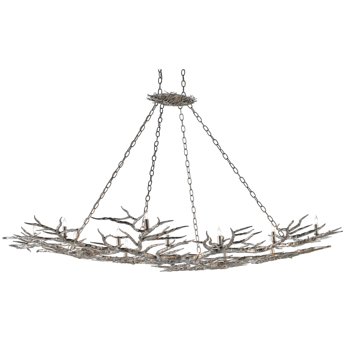 Rainforest Silver Chandelier