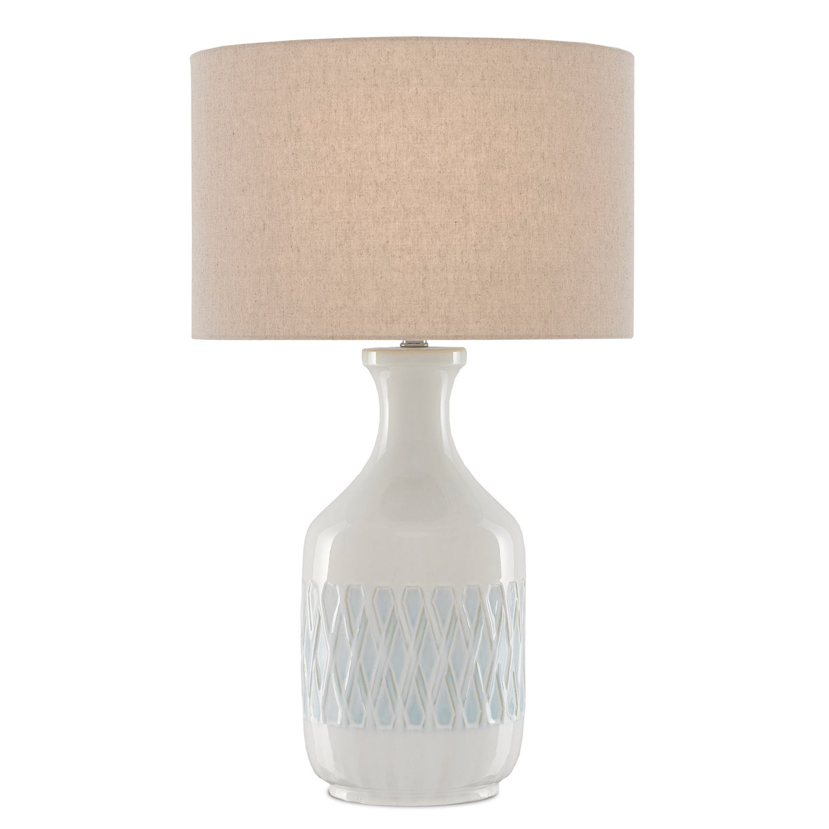 Samba White Table Lamp