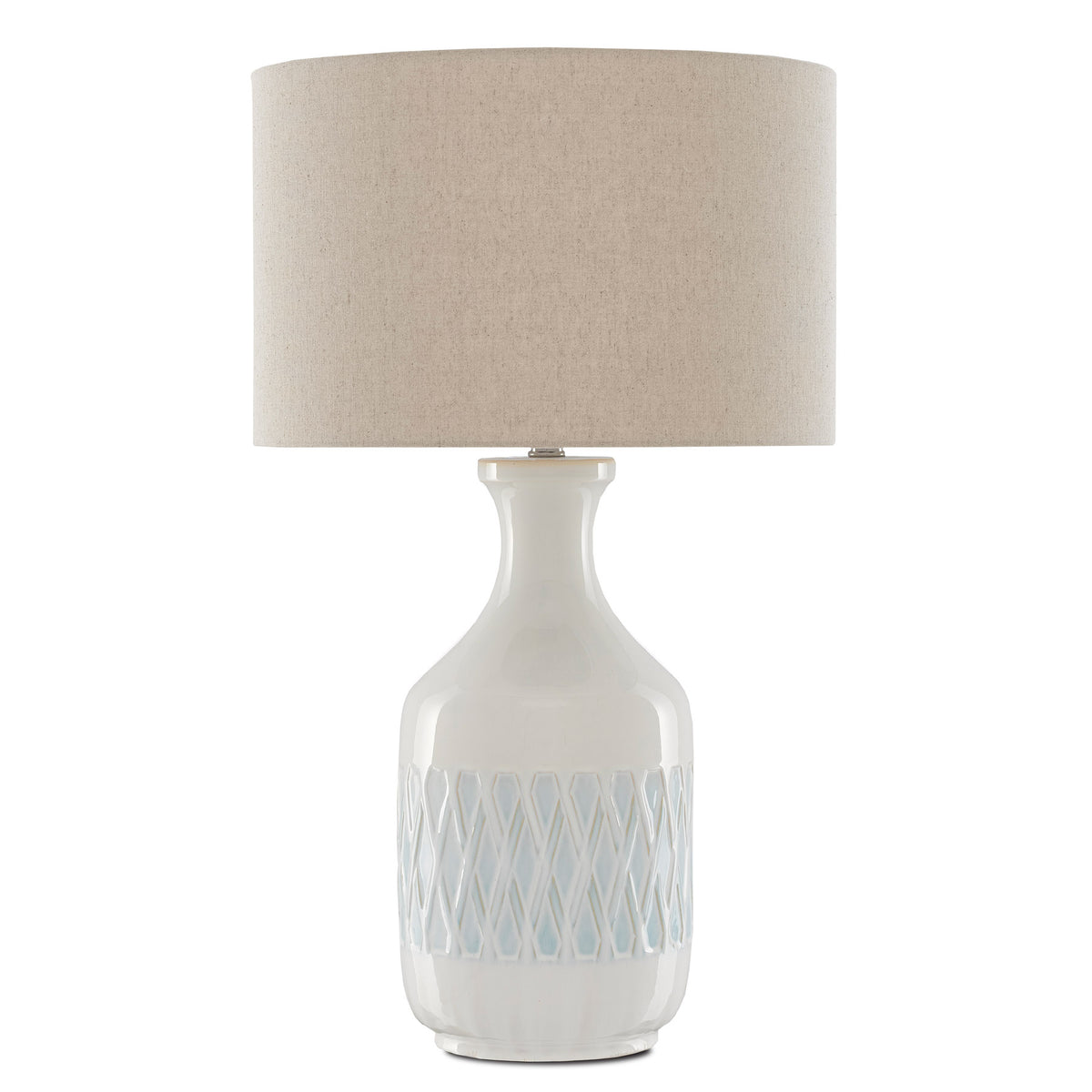 Samba White Table Lamp