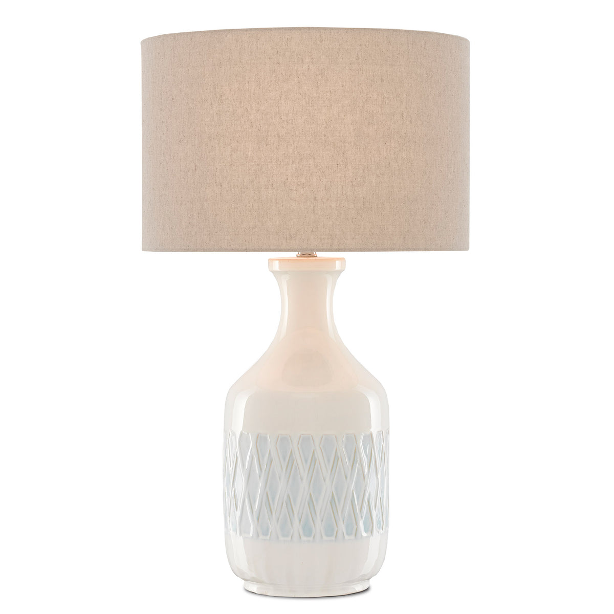 Samba White Table Lamp