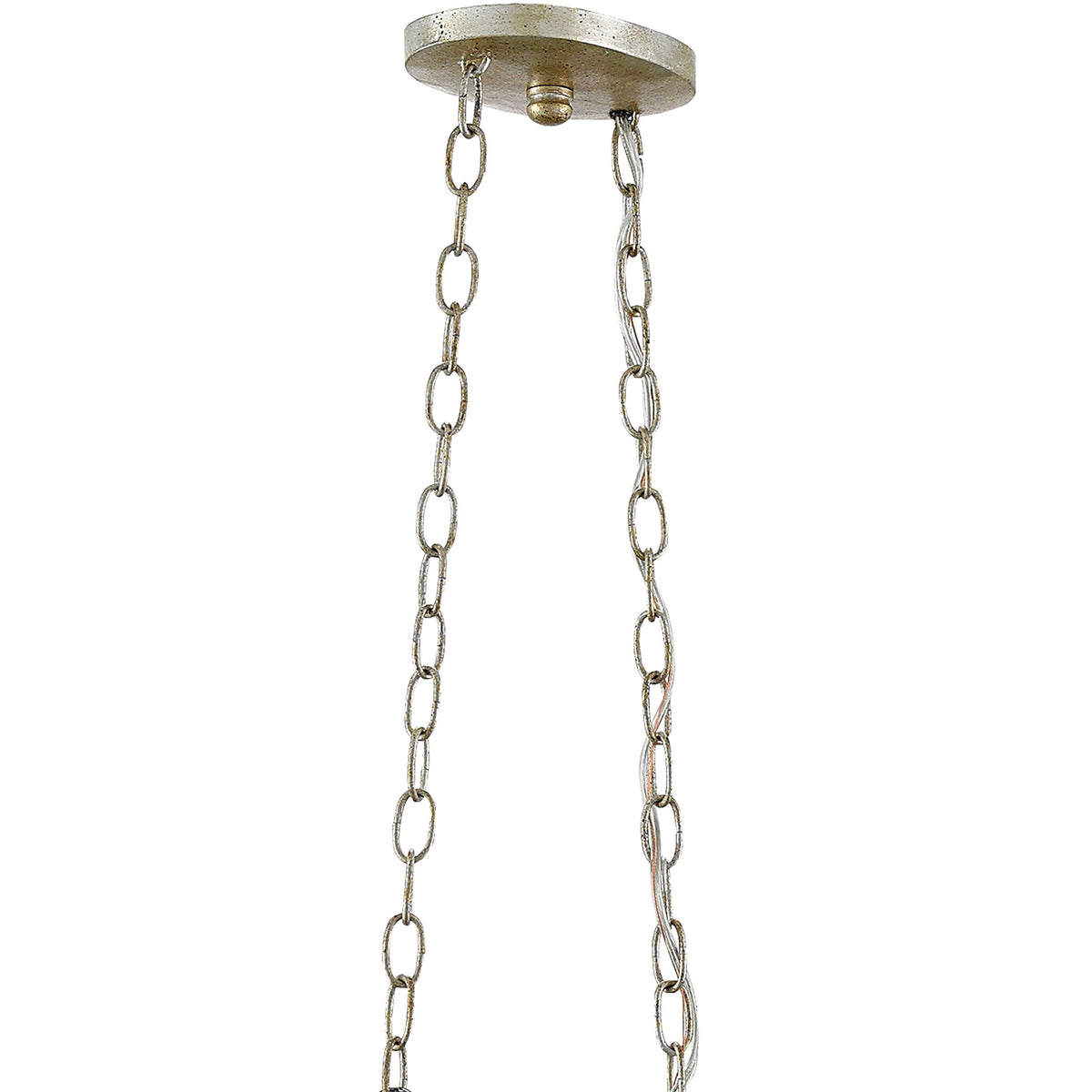 Sethos Silver Rectangular Chandelier