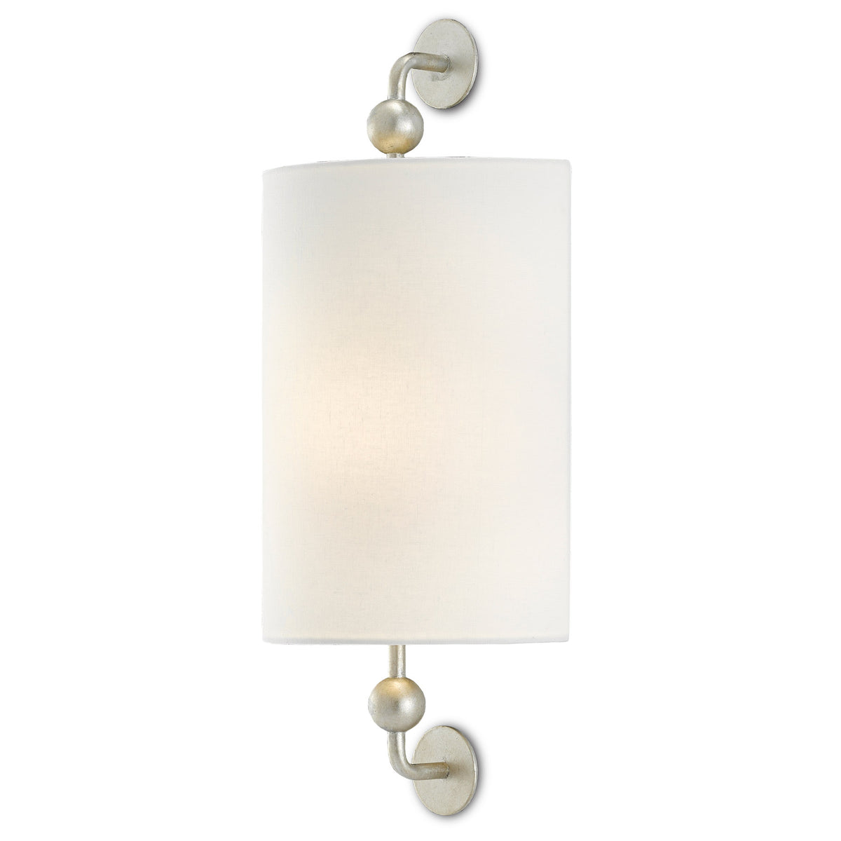 Tavey Silver Wall Sconce