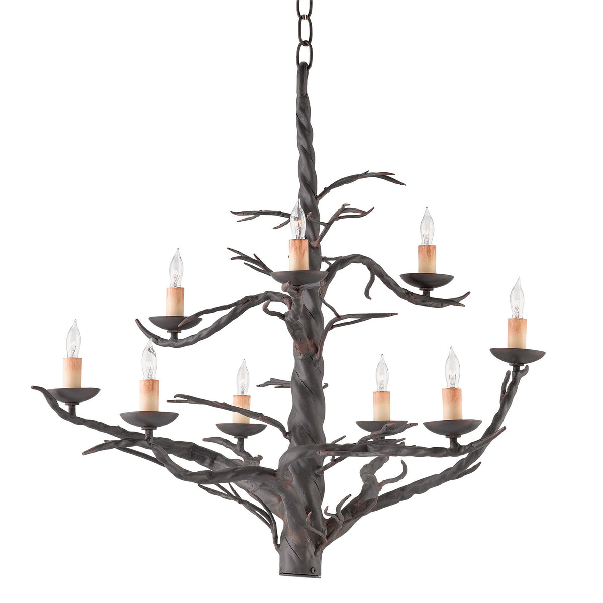 Treetop Iron Large Chandelier