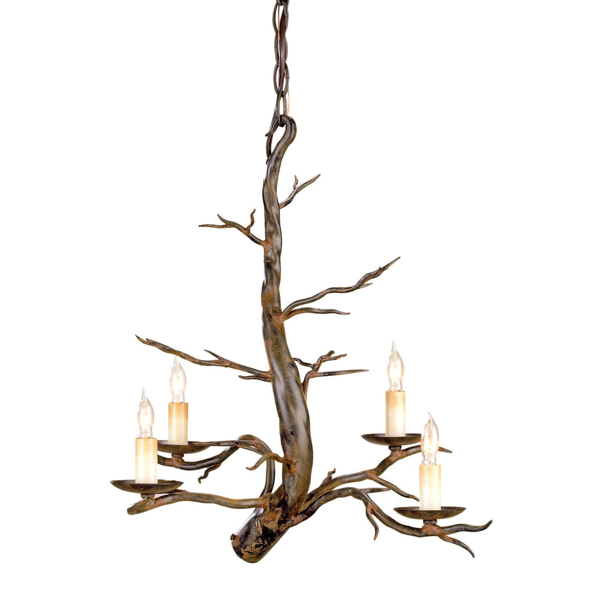 Treetop Iron Small Chandelier