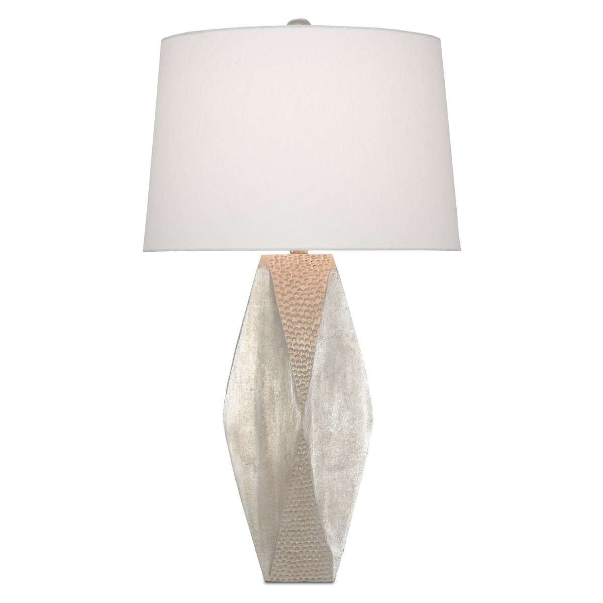 Zabrine Nickel Table Lamp