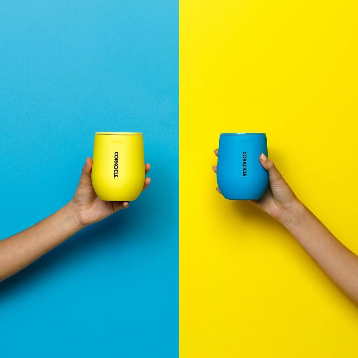 Neon Lights Stemless