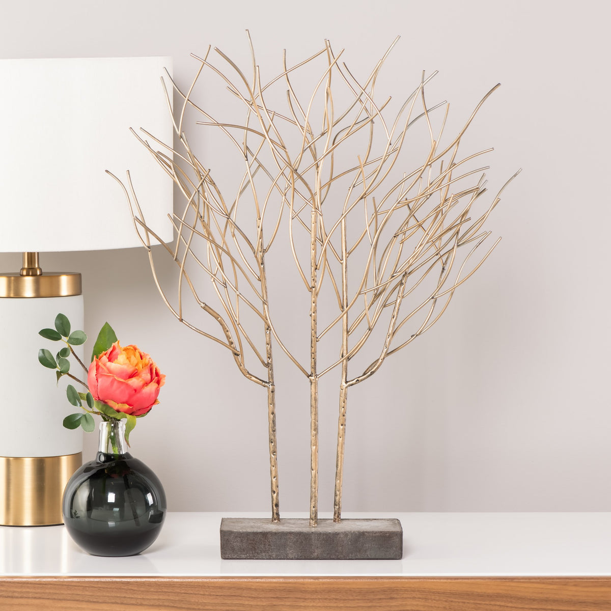 Gramercy Metal Tree Sculpture