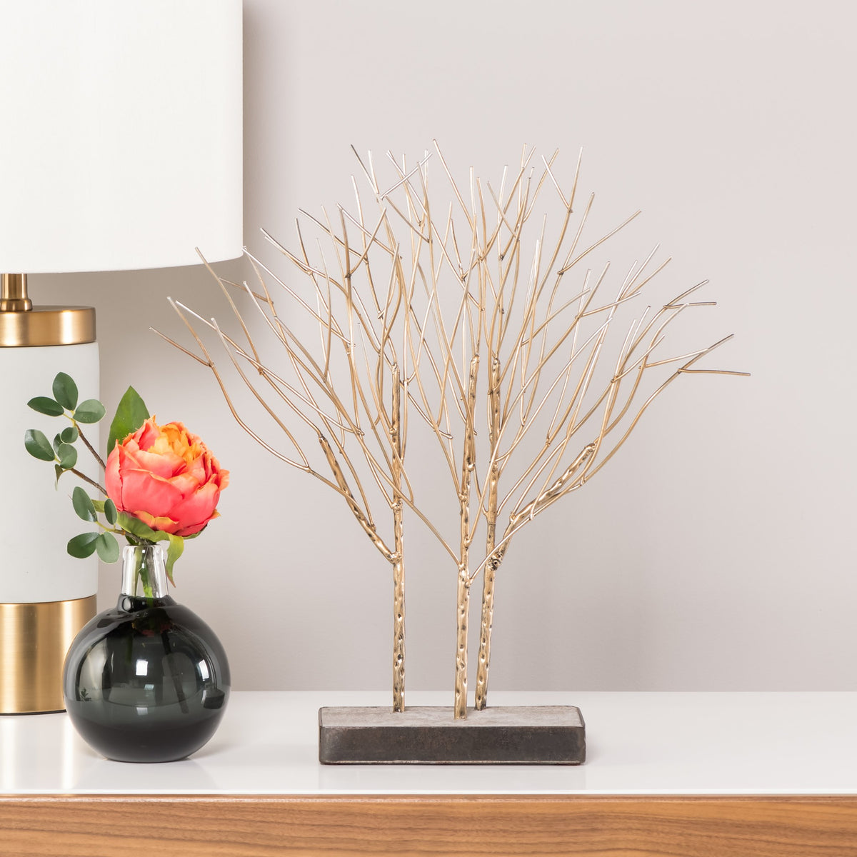 Gramercy Metal Tree Sculpture