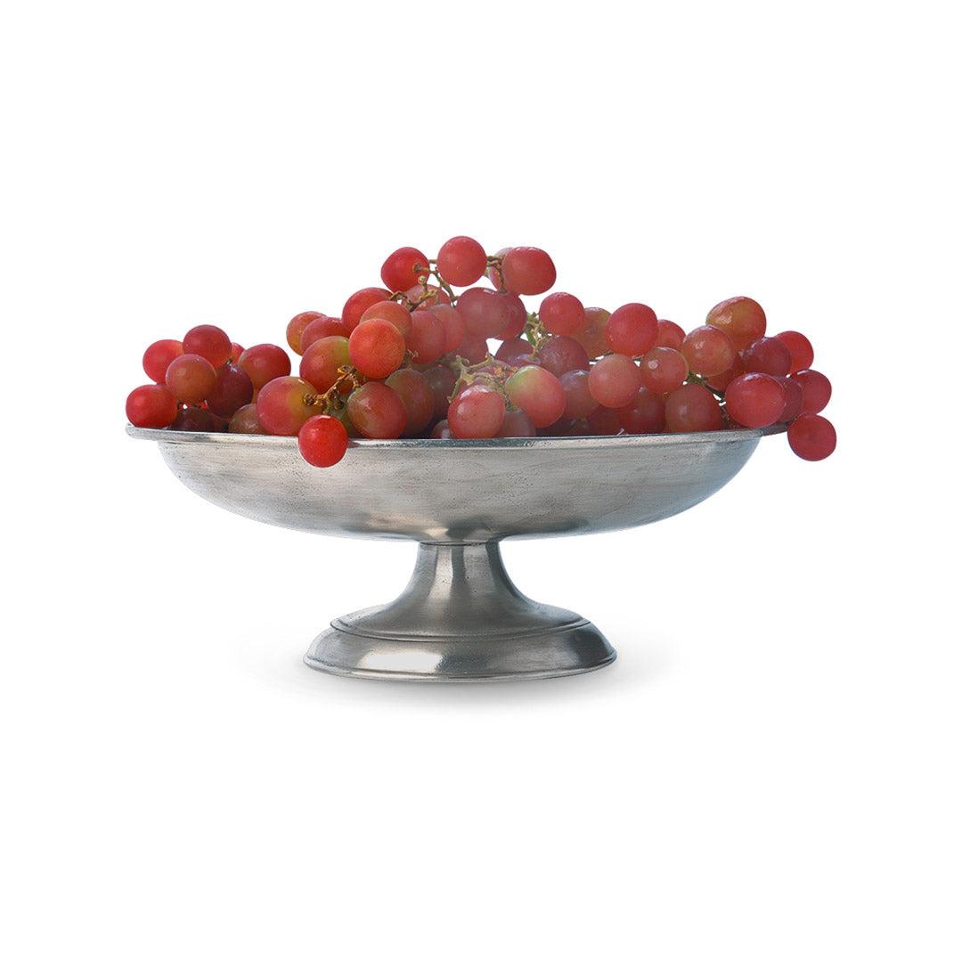 Oval Footed Shallow Bowl
