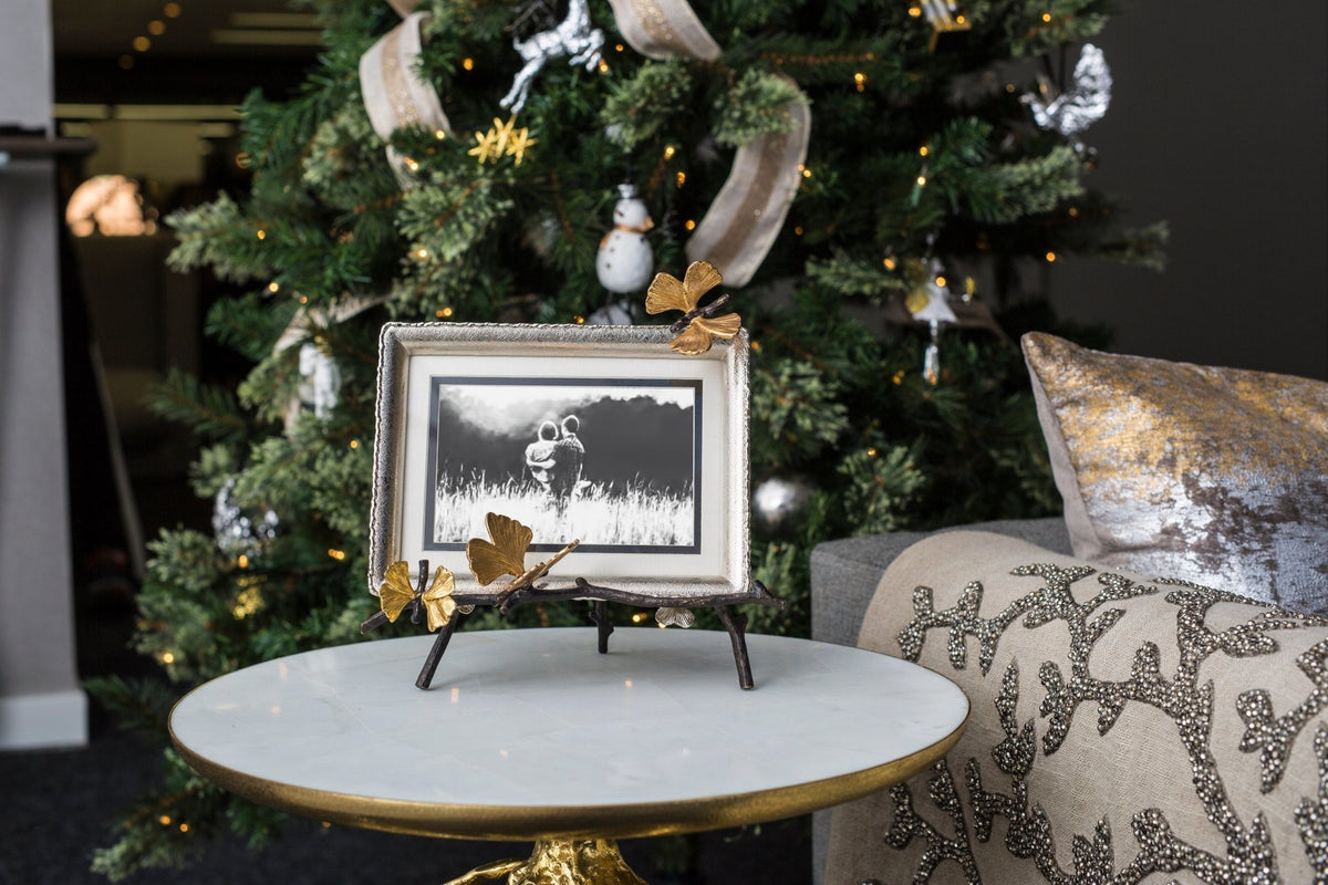 Butterfly Ginkgo Easel Frame