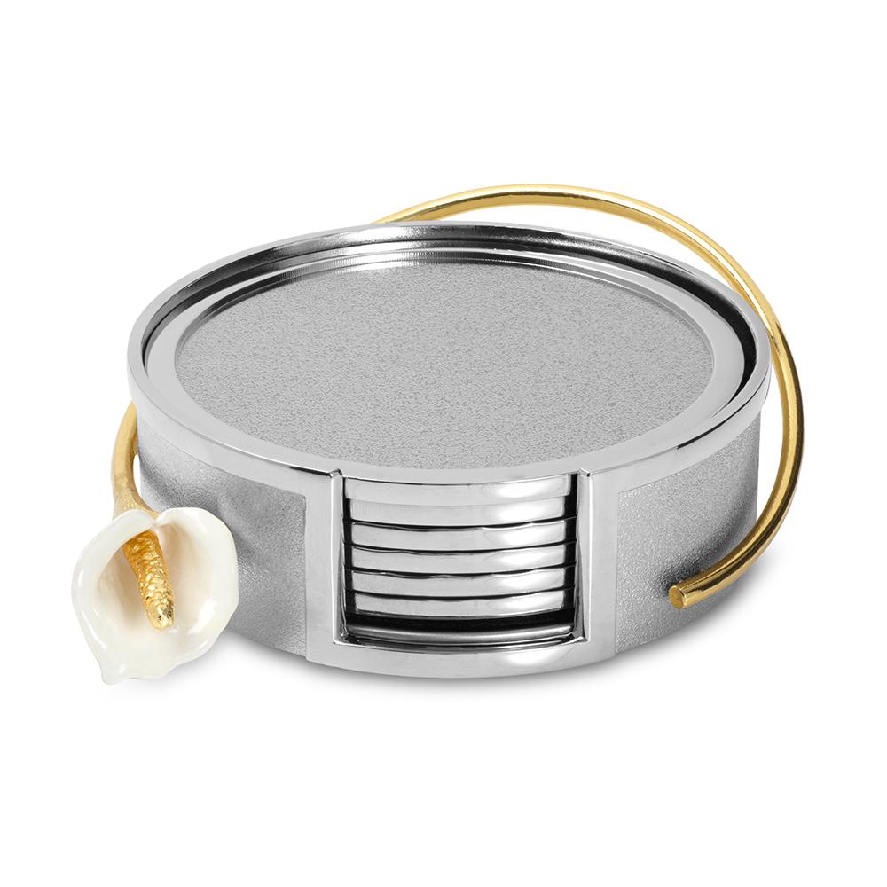 Calla Lily Coaster Set