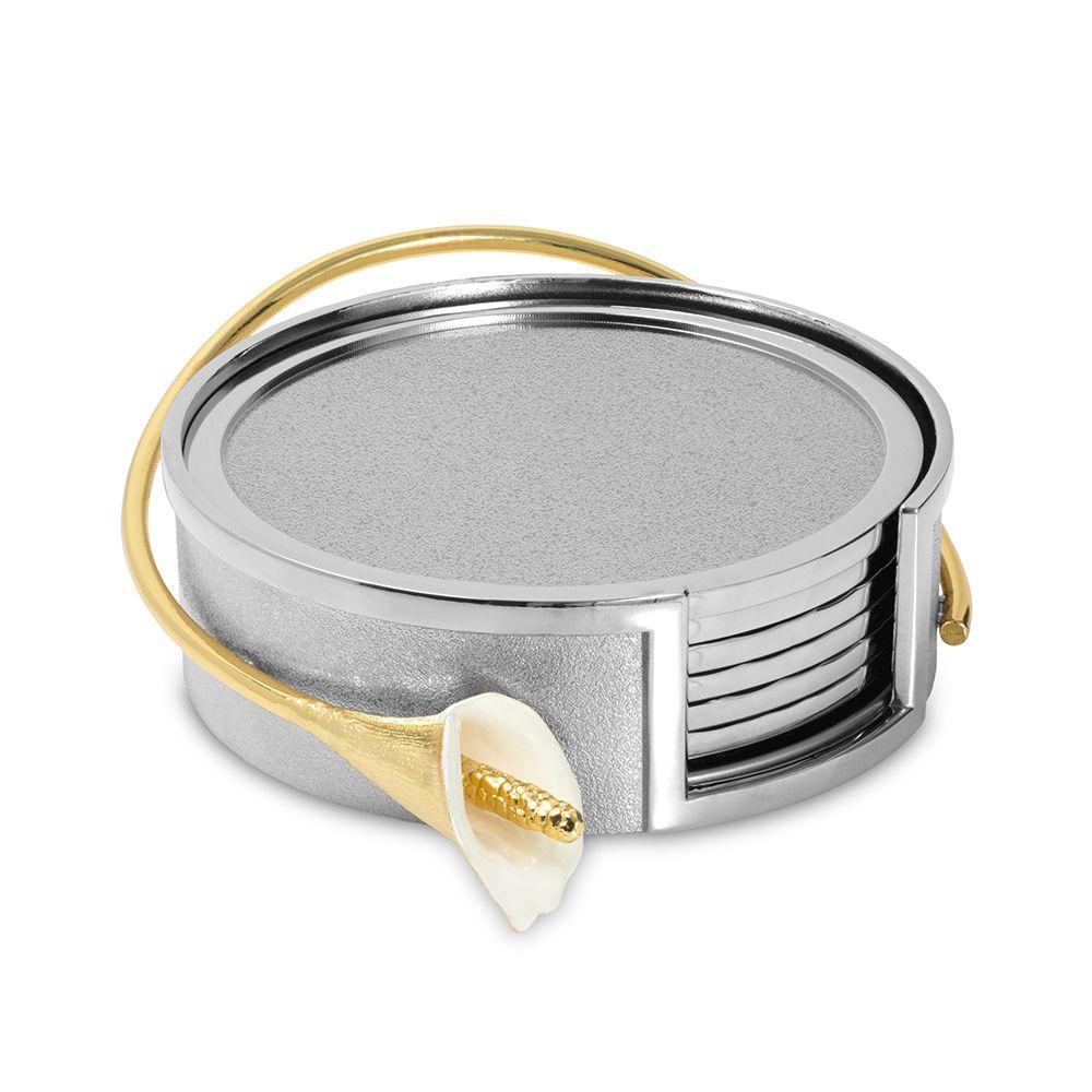 Calla Lily Coaster Set