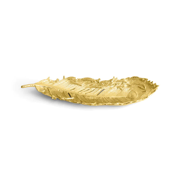Plume Tray Gold
