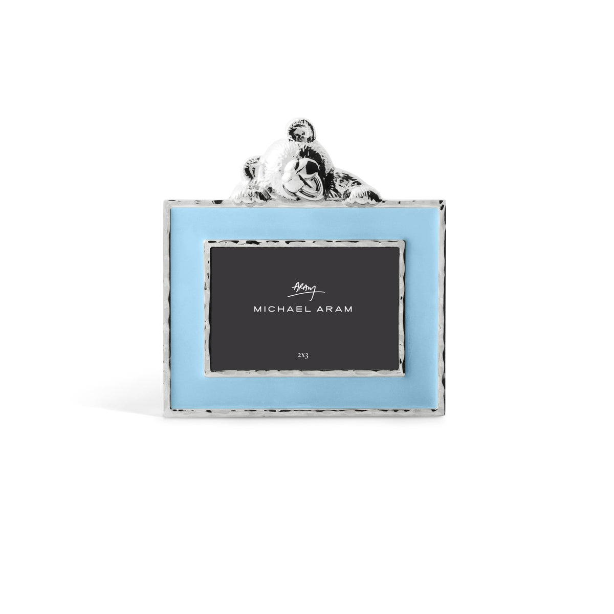 Teddy Frame Blue Enamel 2x3