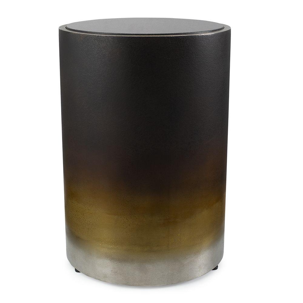 Torched Side Table